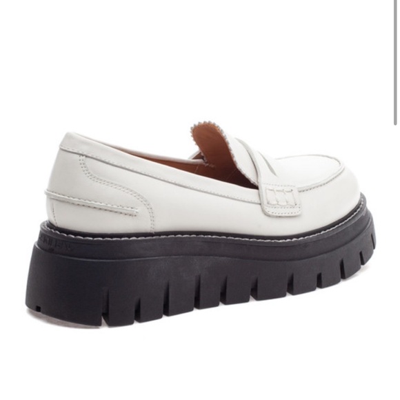 NWT J/SLIDES TYLER White Leather Loafer - Picture 2 of 16
